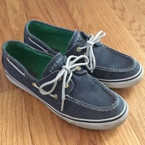 Navy Sperry Topsiders
